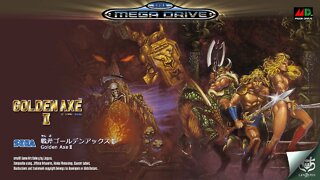 Golden Axe II - Mega Drive (Stage 04-Dragon's Throat Cave)