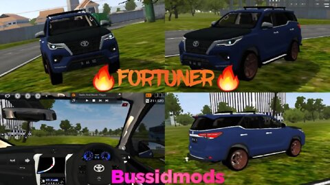 New Toyota Fortuner Mod | Bussidmods | bus simulator Indonesia car mod | New Mod updates Bus|wheels
