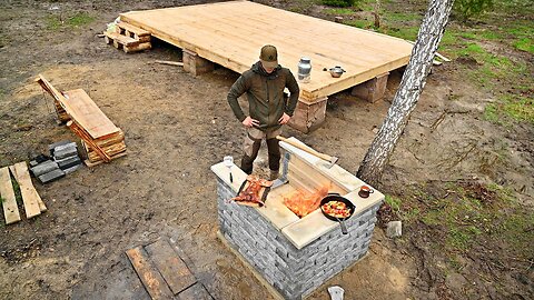 Making a Brick Oven for My Forest Kitchen | Wilderness Off Grid Living, Natural Stone Veneer