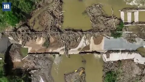 Video: Drone footage shows devastation caused by Hurricane Fiona