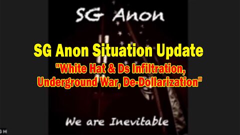 SG Anon Situation Update: "White Hat & Ds Infiltration, Underground War, De-Dollarization"