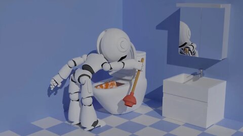 Bathroom Robot
