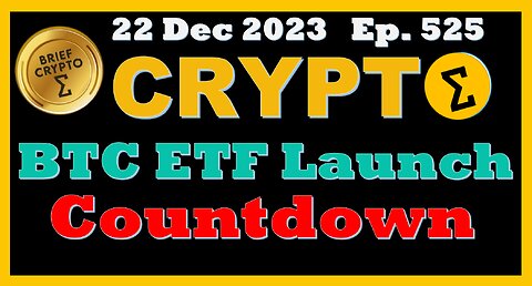 #Bitcoin Spot #ETF - BRIEF #CRYPTO VIDEO News Talk Action Bitcoin #Halving Cycles