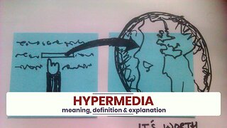 What is HYPERMEDIA?