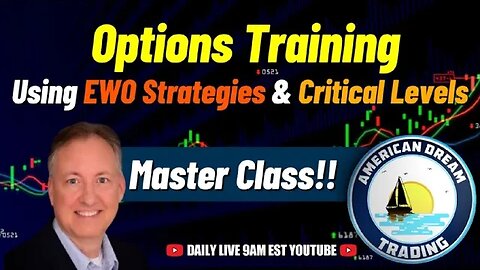Advanced Options Training - EWO Strategies And Critical Levels In The Stock Market
