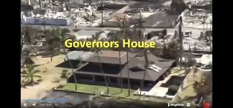 Governors House Miraculously Survives Maui Fire Along With Big Hotel And Factory