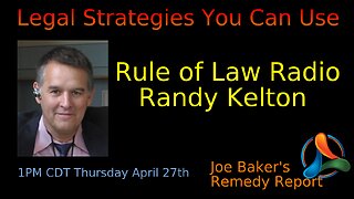 Randy Kelton : Legal Strateges You Can Use