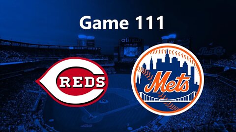 McNeil Homers Against Lefty: Reds vs Mets Game 111