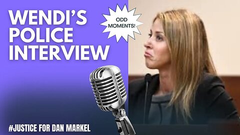 ENHANCED AUDIO VERSION | Dan Markel Case - Odd Moments from Wendi Adelson's 5+hr Police Interview