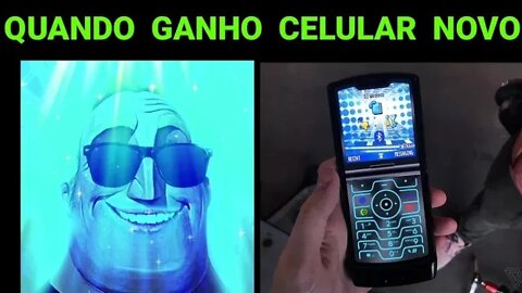 Sr. Incrível Ficando Feliz Quando Ganho um Celular Novo. #srincrivelmeme