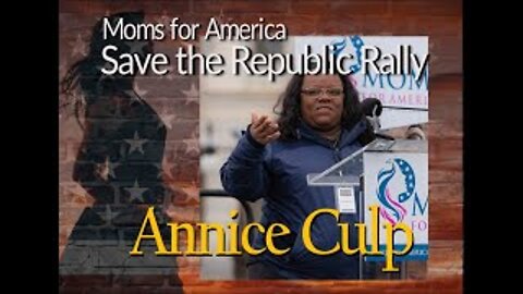 Save the Republic Rally: Annice Culp