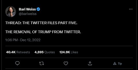 The Twitter Files Part 5 - The Removal of Donald Trump Part 3