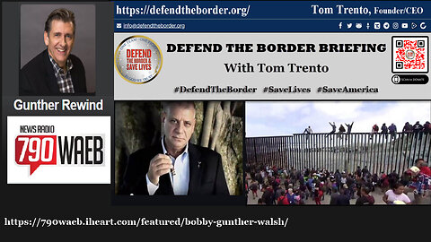 Audio - Gunther Rewind with Guest Tom Trento, The Border Invasion Brought to You By POTUS & DHS