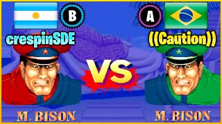 Street Fighter II': Champion Edition (crespinSDE Vs. ((Caution))) [Argentina Vs. Brazil]