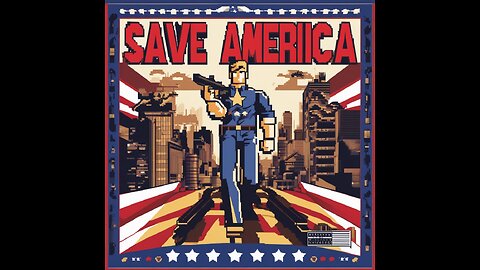 "Save America" 8-Bit Maga Adventure