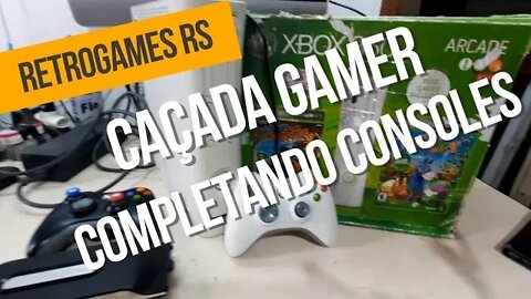 #CAÇADA GAMER EQUIPANDO O XBOX ARCADE!!