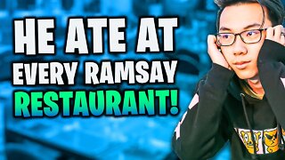 Meet The Guy Who Ate At EVERY Gordon Ramsay Restaurant