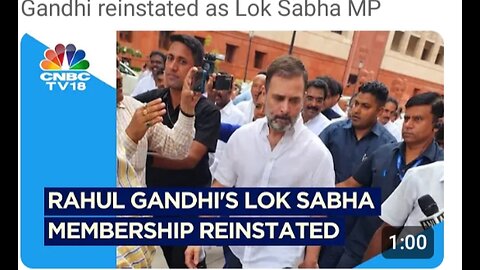 I.N.D.I.A Leaders Raise 'Rahul Gandhi Zindabad' Slogans Post Congress Scion's Return To Parliament