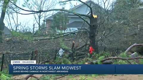 Northwest Arkansas impacted by severe weather, tornado damage