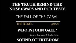 THE SEQUEL TO THE FALL OF THE CABAL-PART 21-TRUTH BEHIND THE NOSE SWABS & PCR TESTS THX John Galt