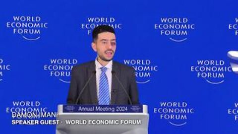 WEF Guest Who Crashed Davos Conference Apologizes | Damon Imani