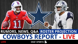 Dallas Cowboys Report LIVE - Latest Rumors, Schedule Leaks + Roster Projection