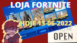 LOJA FORTNITE HOJE 13-06-2022