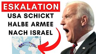 Hochbrisant: USA schicken 49 Militärflugzeuge nach Israel@Alexander Raue🙈