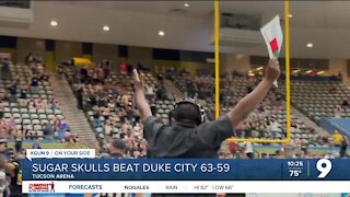 Sugar Skulls defeat Duke City 63-59