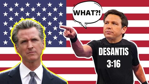 Radical California Gov GAVIN NEWSOM SLAMS Ron DeSantis Again! DEMS FEAR FLORIDA GOVERNOR in 2024!