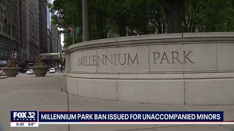 FOX 32 CHICAGO | Mayor imposes 6pm curfew on teens at Millennium Park after boy is murdered