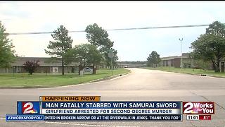 Victim dies after being stabbed from samurai sword by girlfriend