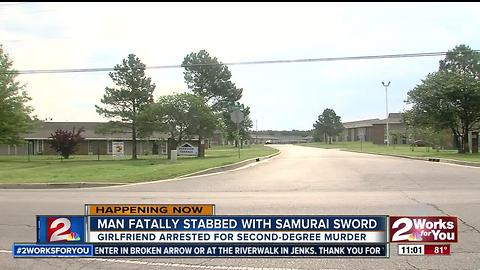 Victim dies after being stabbed from samurai sword by girlfriend