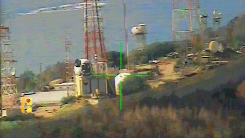 Hezbollah´s attack on Israeli base with a new type of ATGM camera-guided weapon