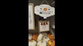 Family Dollar Fall Decor!