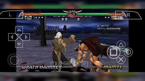 MORTAL KOMBAT : SHAO KAHN VS SHUJINKO PSP PlayStation Fight