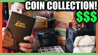 MASSIVE COIN COLLECTION!! SILVER COINS, RARE COINS AND OLD COINS WORTH MONEY!!