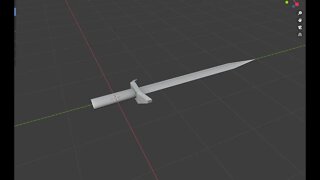 Lets make a simple sword in Blender 2.9