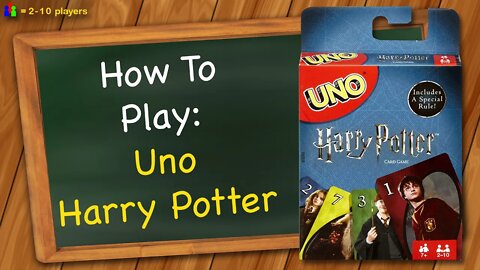 How to play Uno Harry Potter