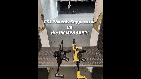 GSL Phoenix Suppressor VS the HK MP5 SD!!!!!