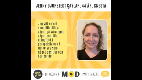 Jenny Djurstedt Çaylar, 44 år, Socionomstudent, Gnesta