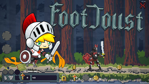 Foot Joust - A Knight's Long, Painful Tale (Pixelart Endless Runner)