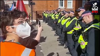 ANTIFA Clash With Pariots Of Britain - March 28, 2023