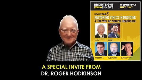 A Special Invite from Dr. Roger Hodkinson
