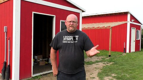 Twin Mini-Barns- Phase 5: Leans / We'll Miss You Hank