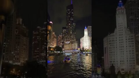 Trump International Chicago at Night!