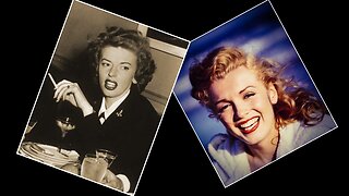 Marjorie Parsons & Marilyn Monroe