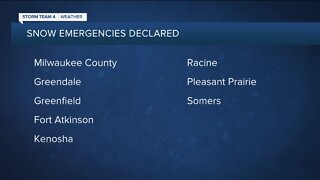 These cities in SE Wisconsin declared snow emergencies ahead of storm