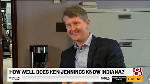 February 26, 2020 - 'Jeopardy!' GOAT Ken Jennings Takes a Stab at Some Indiana Trivia