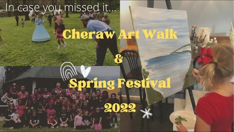 Cheraw, South Carolina Art Walkabout and Spring Festival 2022